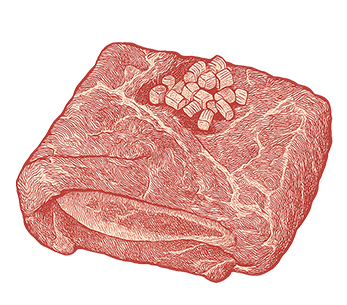 Bone-in beef ribs grilled whole for a tender inside and smoky, flavorful crust — a bold and hearty Korean BBQ favorite.