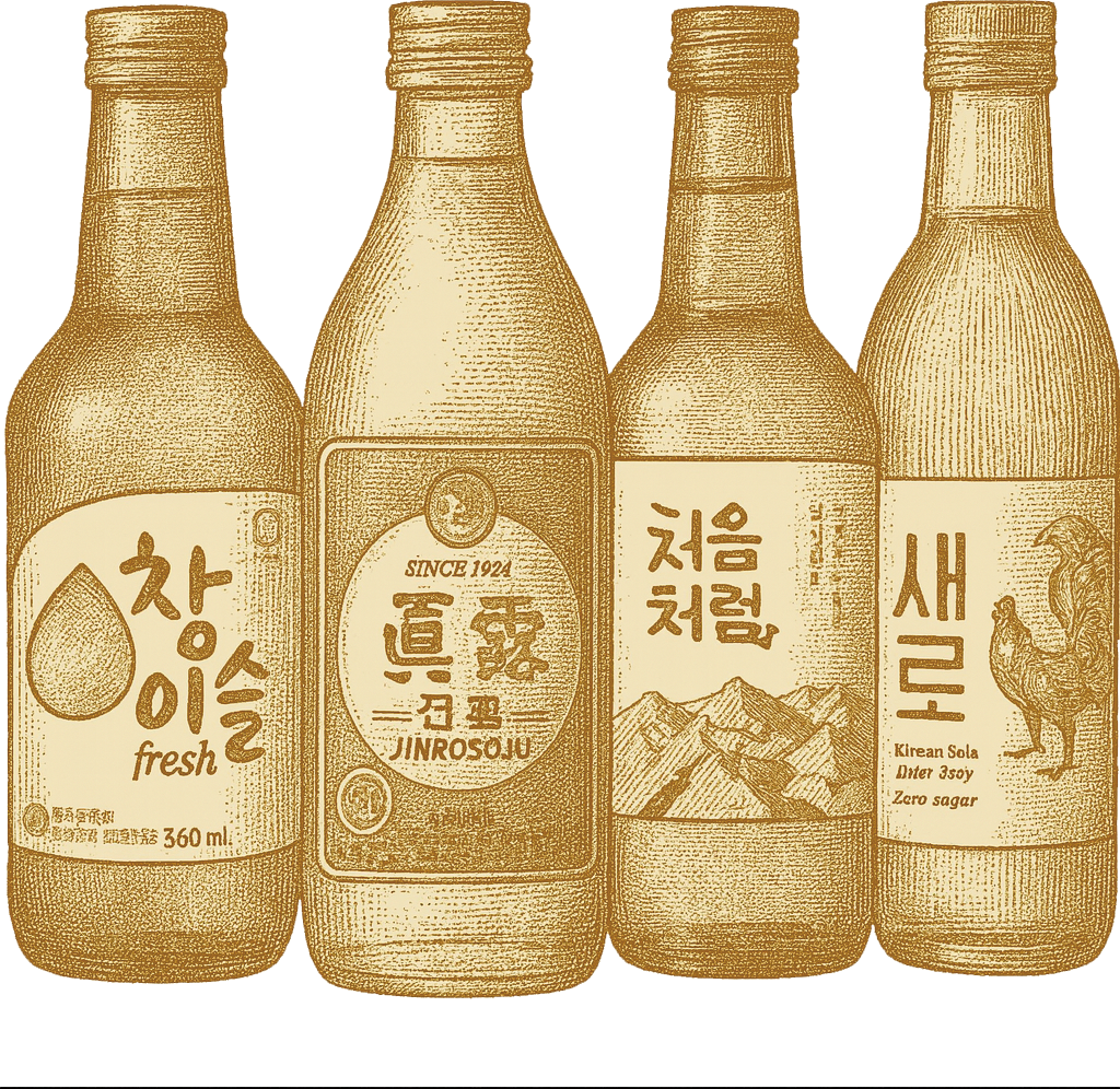 Soju Bottles